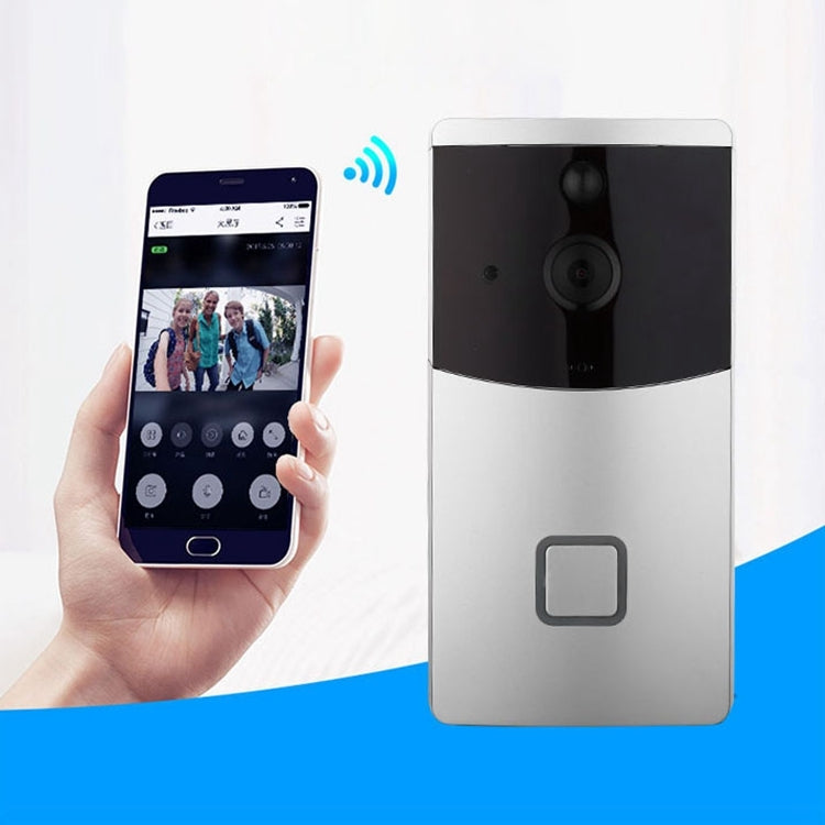VESAFE Home VS-M2 HD 720P Security Camera Smart WiFi Video Doorbell Intercom, Support TF Card & Night Vision & PIR Detection APP for IOS and Android, VS-M2 VESAFE Home VS-M2 HD 720P Security Camera Smart WiFi Video Doorbell Intercom, Support TF Card & Night Vision & PIR Detection APP for IOS and Android, VS-M2
